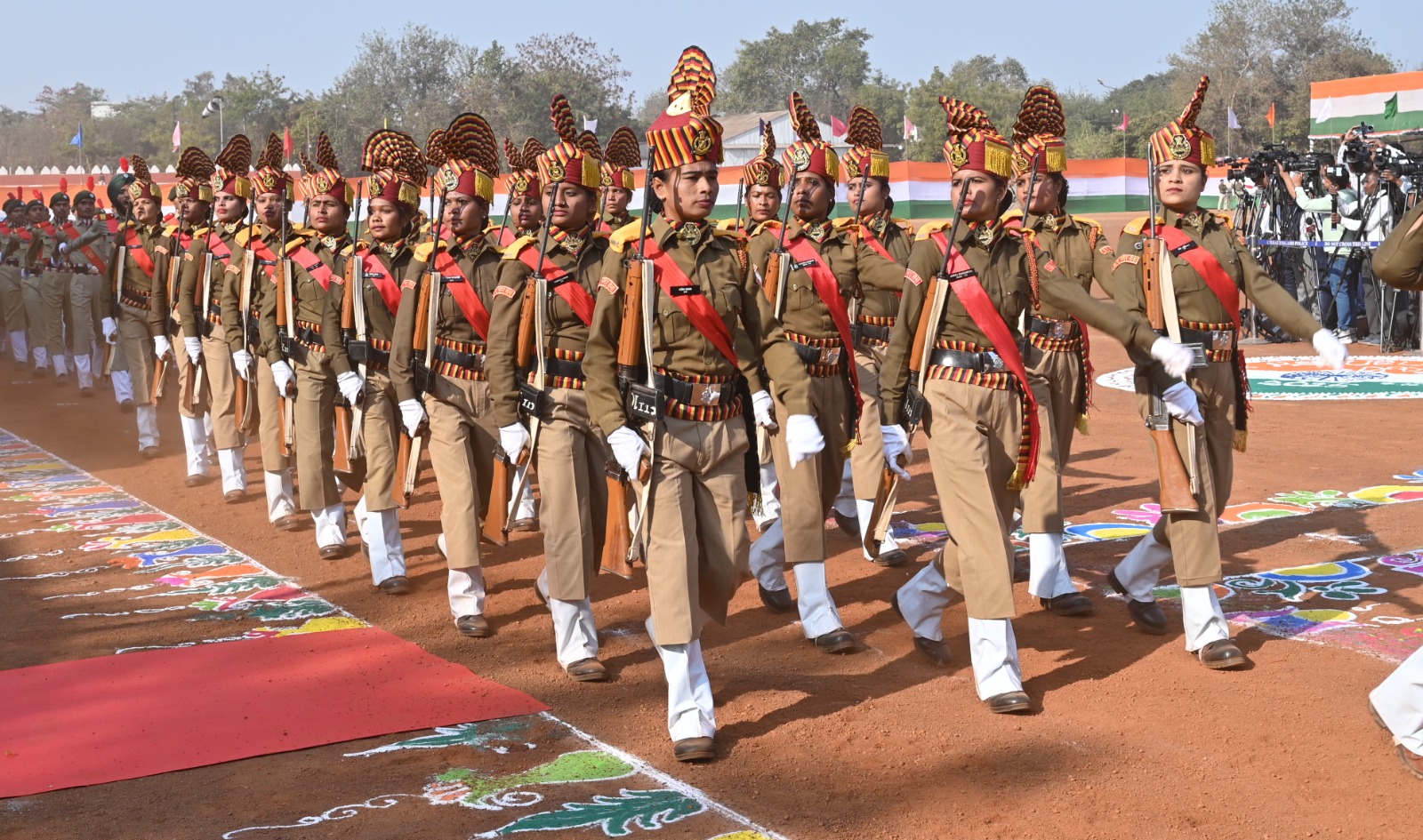 राज्य पुलिस बल में छत्तीसगढ़ सशस्त्र बल (महिला) को प्रथम स्थान