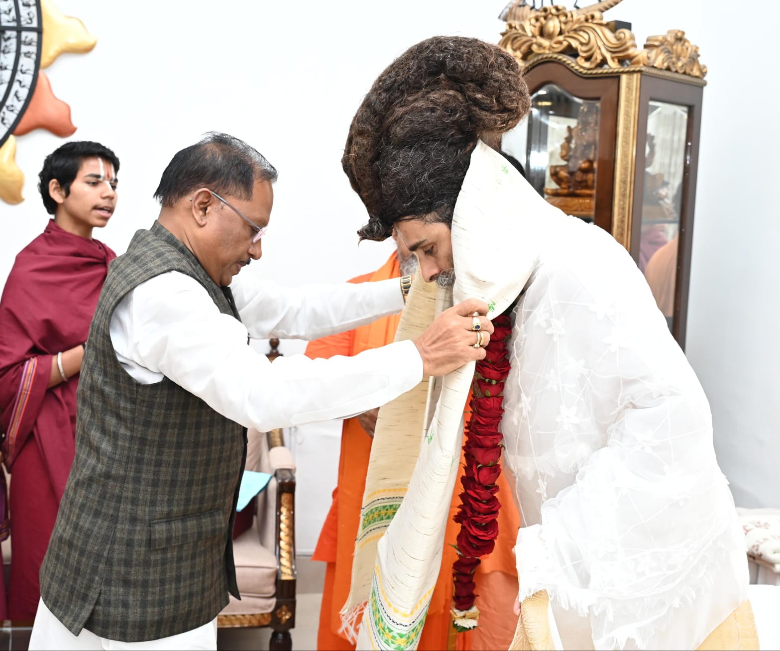 मुख्यमंत्री श्रीसाय से