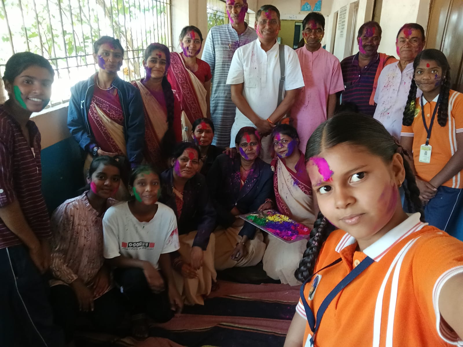 सरस्वती शिशु मंदिर में मनाया