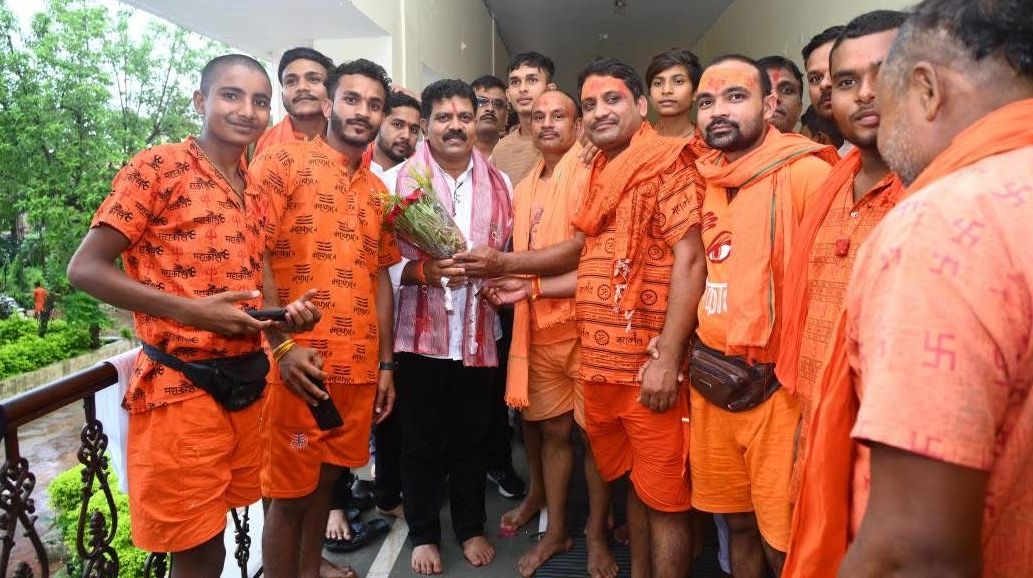 अमरकंटक में उपमुख्यमंत्री