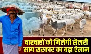 छत्तीसगढ़ में ‘गौधाम योजना’ की शुरुआत – चरवाहों को 10,916 रुपए प्रतिमाह और गौसेवकों को 13,126 रुपए प्रतिमाह मानदेय