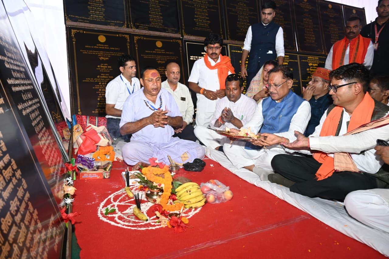 मुख्यमंत्री श्री साय ने धरमजयगढ़ में 62.36 करोड़ के विकास कार्यों की दी सौगात