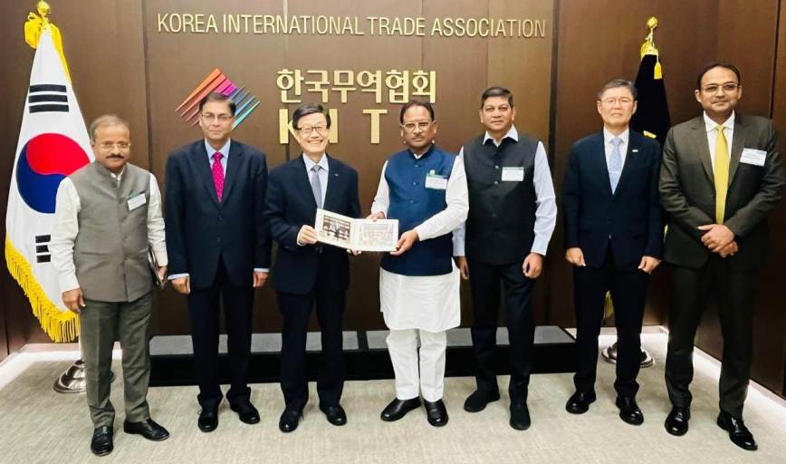 दक्षिण कोरिया के कोरिया इंटरनेशनल ट्रेड एसोसिएशन (KITA) से मुख्यमंत्री विष्णुदेव साय की सार्थक मुलाकात