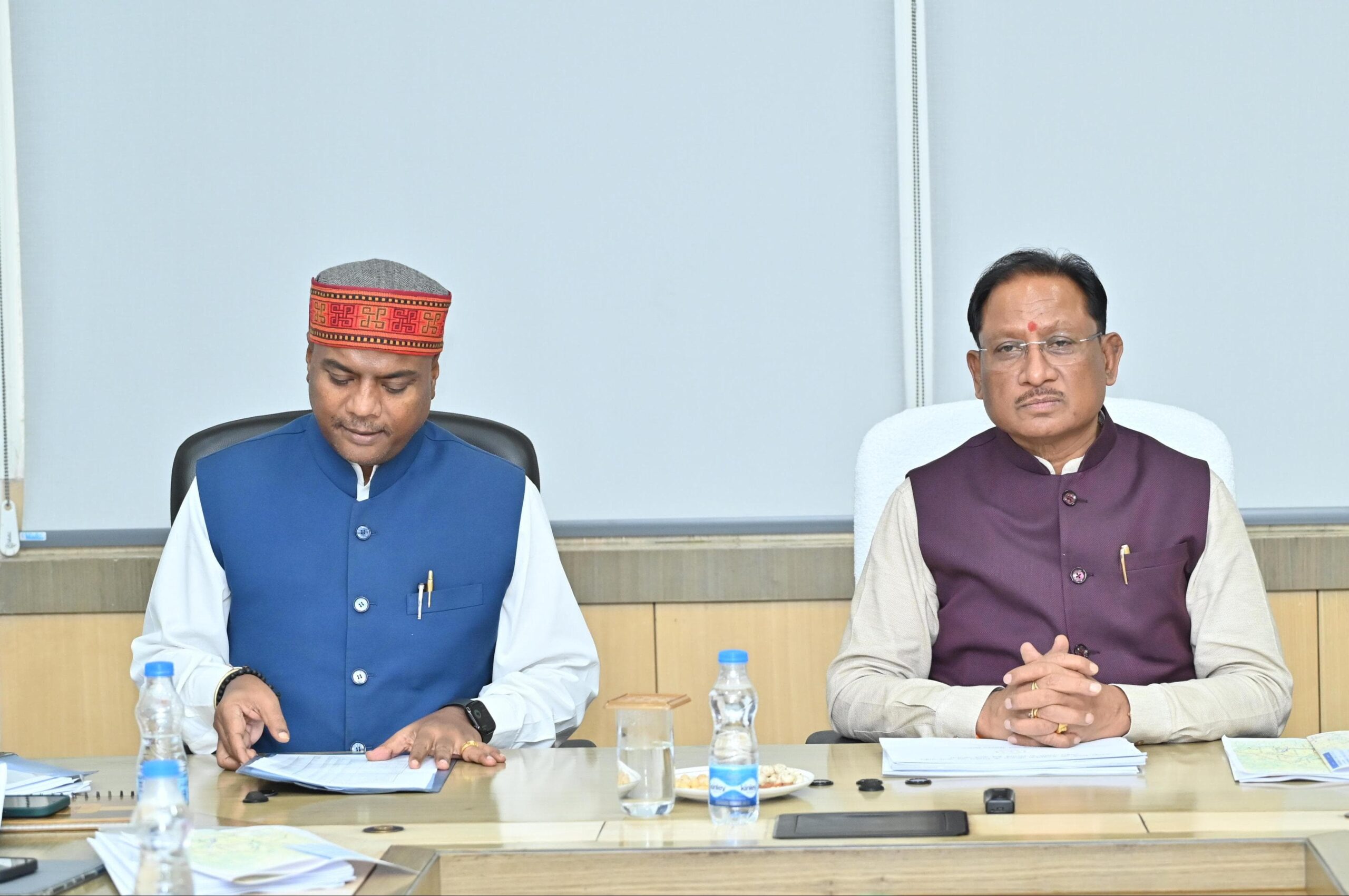 निर्माणाधीन सिंचाई परियोजनाओं को प्राथमिकता से पूर्ण करने मुख्यमंत्री श्री साय ने दिए निर्देश