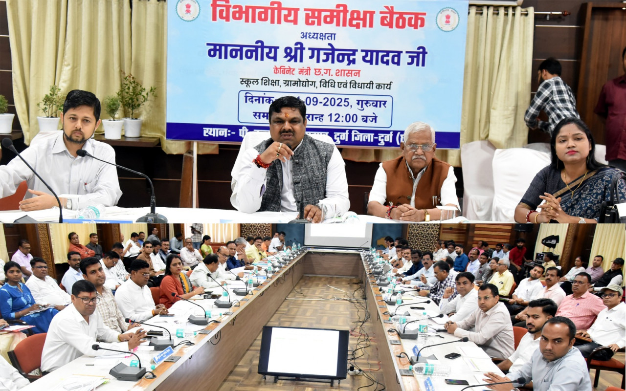 नगरीय निकायों में जनहित कार्यों को प्राथमिकता दें: मंत्री श्री गजेन्द्र यादव