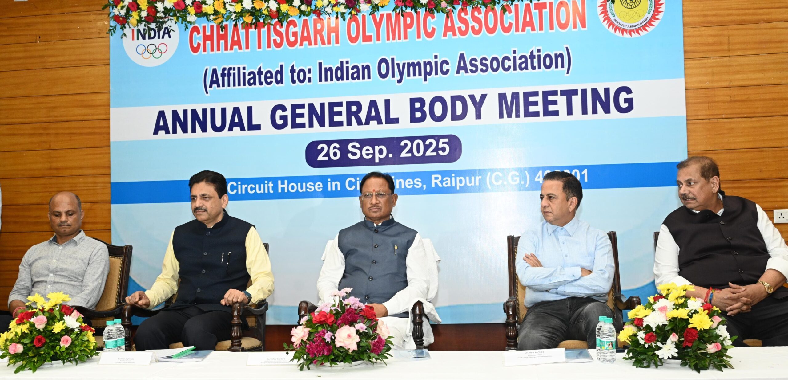 मुख्यमंत्री श्री साय ने की बड़ी घोषणा – छत्तीसगढ़ से ओलंपिक में भाग लेने वाले प्रतिभागियों को मिलेगा 21 लाख रुपये की प्रोत्साहन राशि