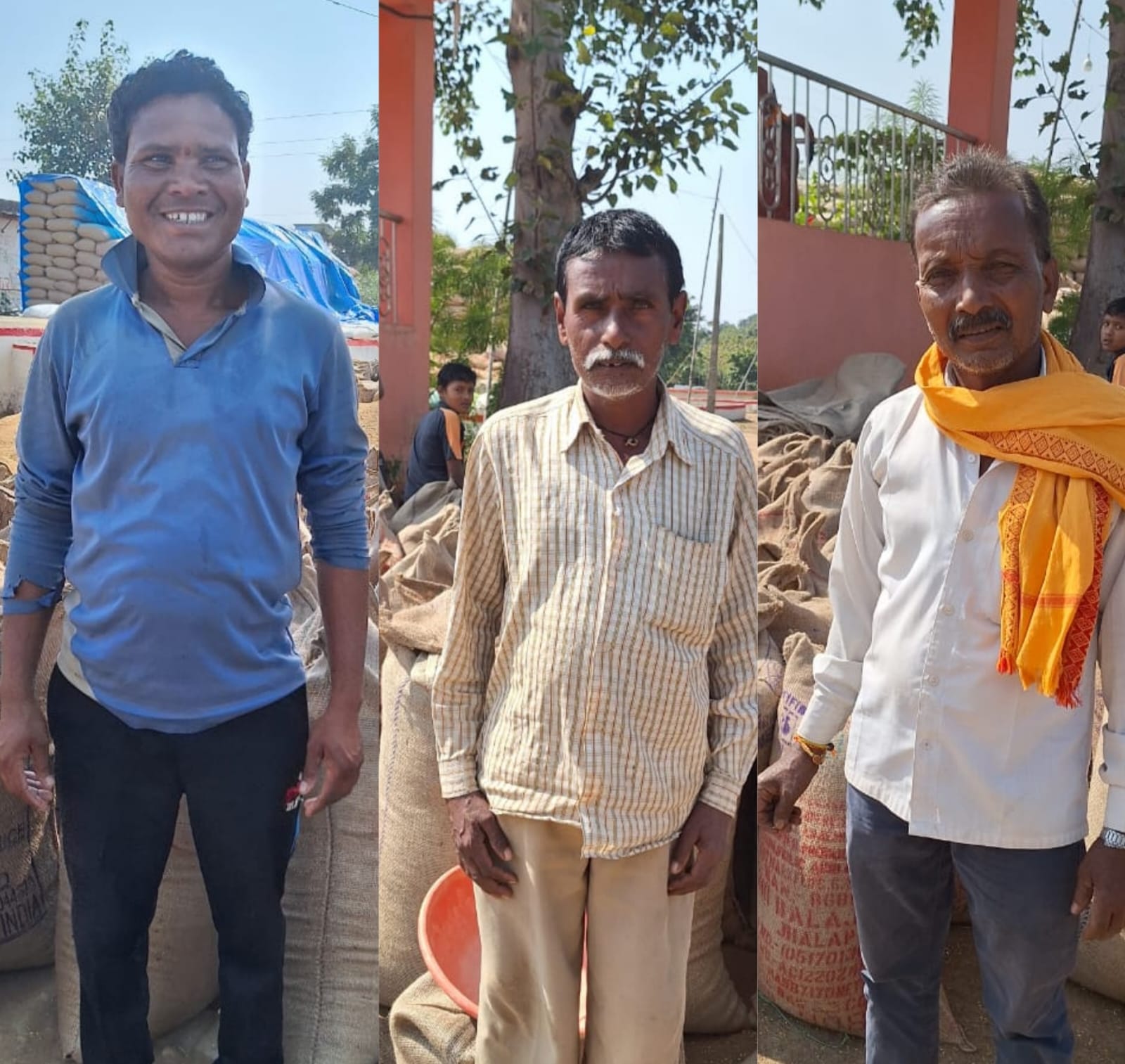 कृषक लक्ष्मण, छगन और खोरबाहरा को धान विक्रय में नहीं हुई परेशानी, आसानी से धान बेच पाए