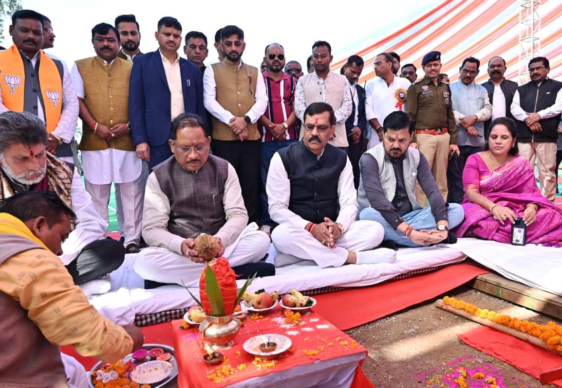 मुख्यमंत्री श्री साय ने 187 करोड़ के 23 कार्यों का किया लोकार्पण-भूमिपूजन