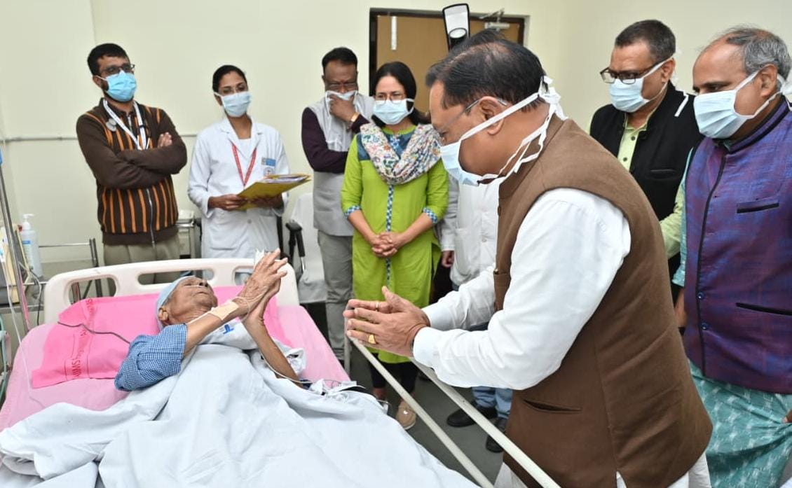 मुख्यमंत्री श्री साय ने ज्ञानपीठ पुरस्कार से सम्मानित साहित्यकार विनोद कुमार शुक्ला के स्वास्थ्य लाभ की कामना की