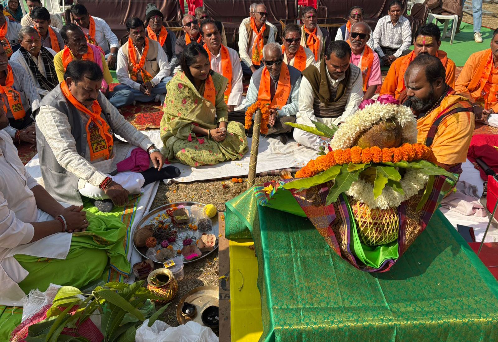 जामुल बनेगा प्रदेश का आध्यात्मिक केंद्र—भव्य–दिव्य श्री राम कथा हेतु भूमि पूजन सम्पन्न