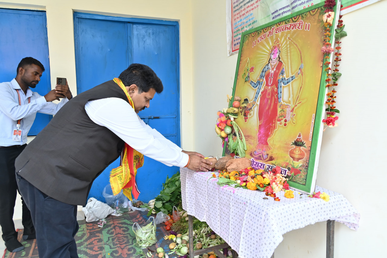 माता शाकम्बरी अन्न, प्रकृति और करुणा की प्रतीक है – उप मुख्यमंत्री श्री शर्मा