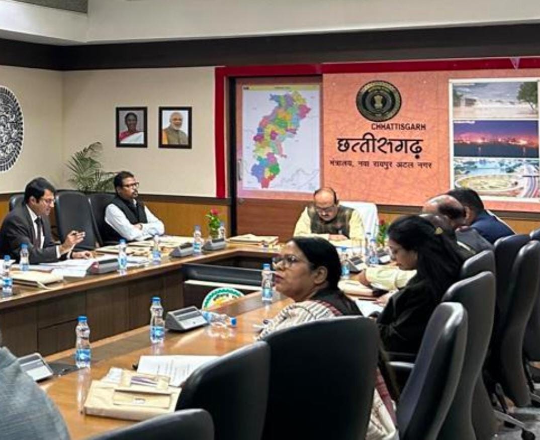 छत्तीसगढ़ में जनगणना 2027 की तैयारियाँ तेज़ — राज्य स्तरीय जनगणना समन्वय समिति (SLCCC) की प्रथम बैठक संपन्न