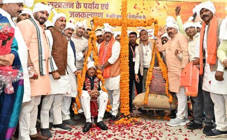 किसानों की समृद्धि और खुशहाली से ही विकसित भारत का सपना होगा साकार : मुख्यमंत्री श्री साय