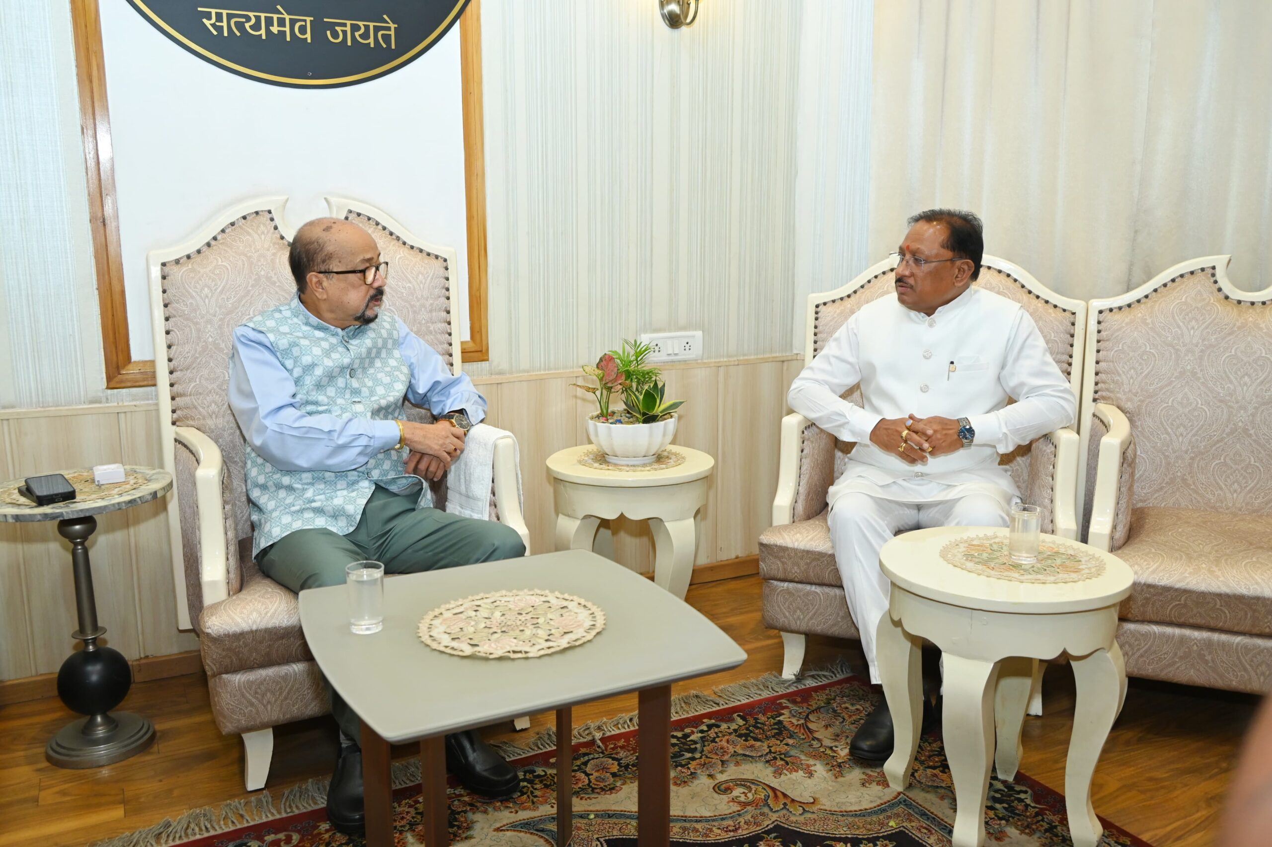 मुख्यमंत्री श्री साय ने राज्यपाल श्री रमेन डेका को जन्मदिन की दी शुभकामनाएँ