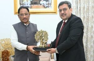 मुख्यमंत्री श्री साय से आईओसीएल के मुख्य महाप्रबंधक ने की सौजन्य मुलाकात