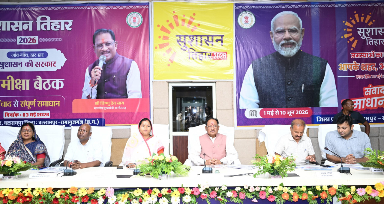 मुख्यमंत्री के निर्देश के बाद पत्थलगांव – कुनकुरी सड़क मरम्मत में आई तेजी
