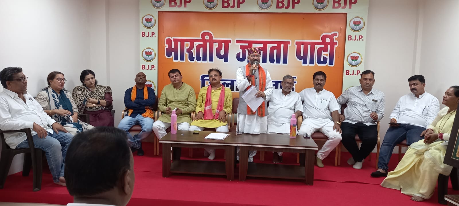 भाजपा जिला के द्वारा भिलाई निगम का होगा घेराव”निगम के पार्षद दल करेंगे लीड