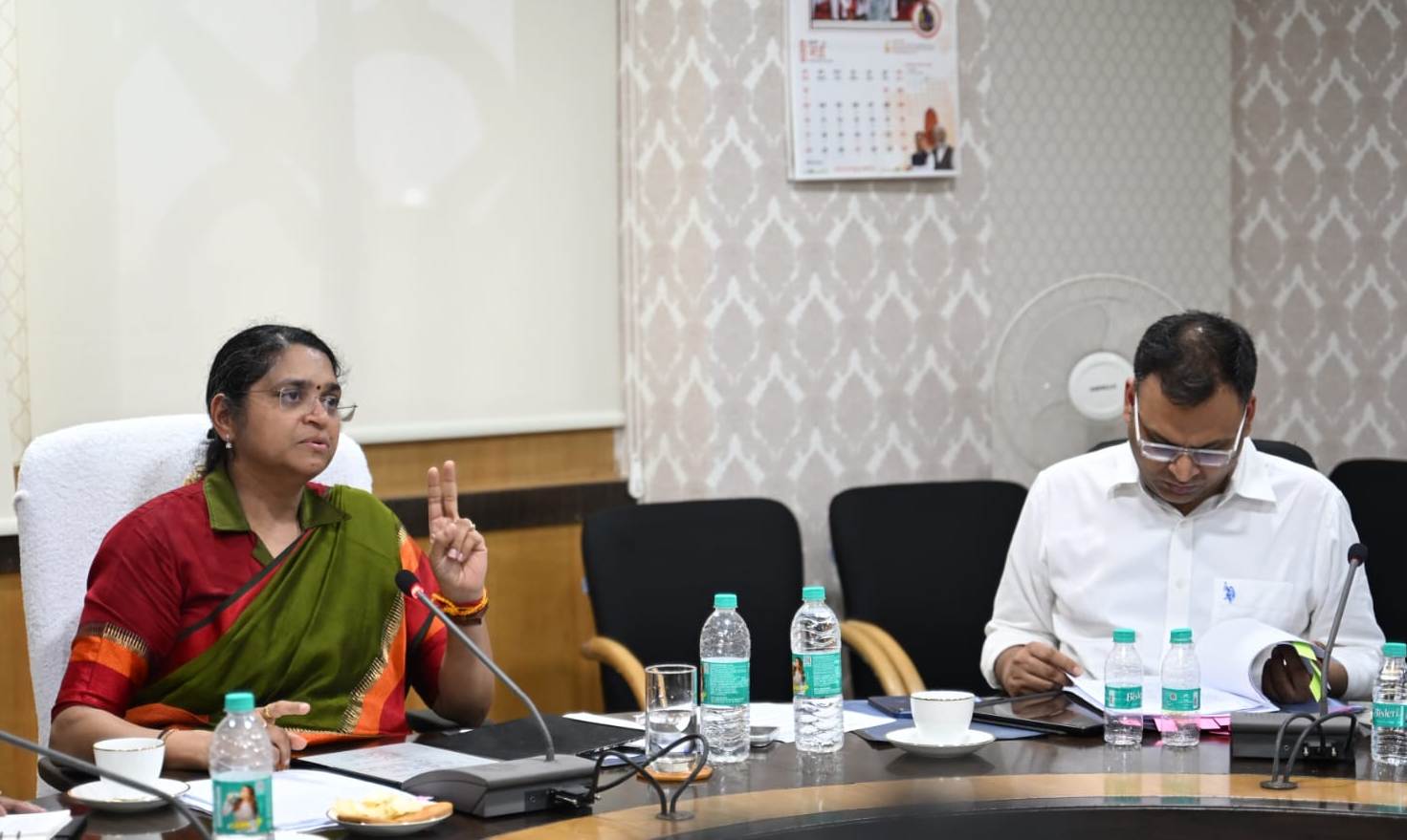 शहरों का विकास राज्य के विकास का पर्याय है, योजनाओं का लाभ अंतिम व्यक्ति तक पहुंचे – श्रीमती शंगीता आर.