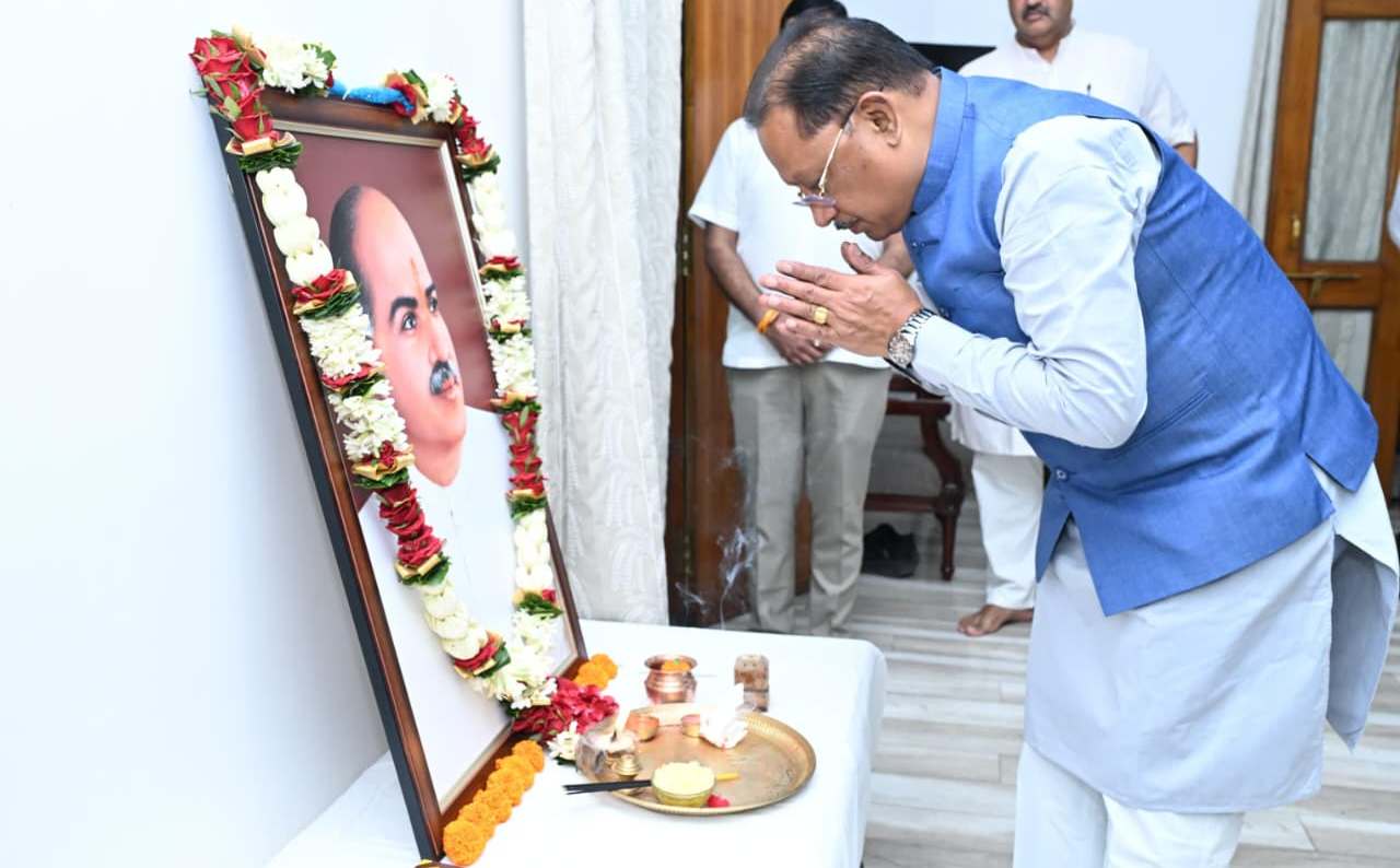 डॉ. श्यामा प्रसाद मुखर्जी भारत की एकता, अखंडता और राष्ट्रीय स्वाभिमान के सशक्त प्रहरी – मुख्यमंत्री श्री साय