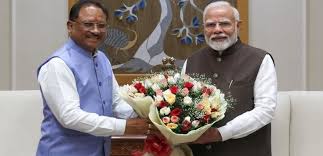 प्रधानमंत्री नरेन्द्र मोदी के नेतृत्व के 12 वर्ष पूर्ण होने पर मुख्यमंत्री विष्णु देव साय ने दी बधाई और शुभकामनाएं
