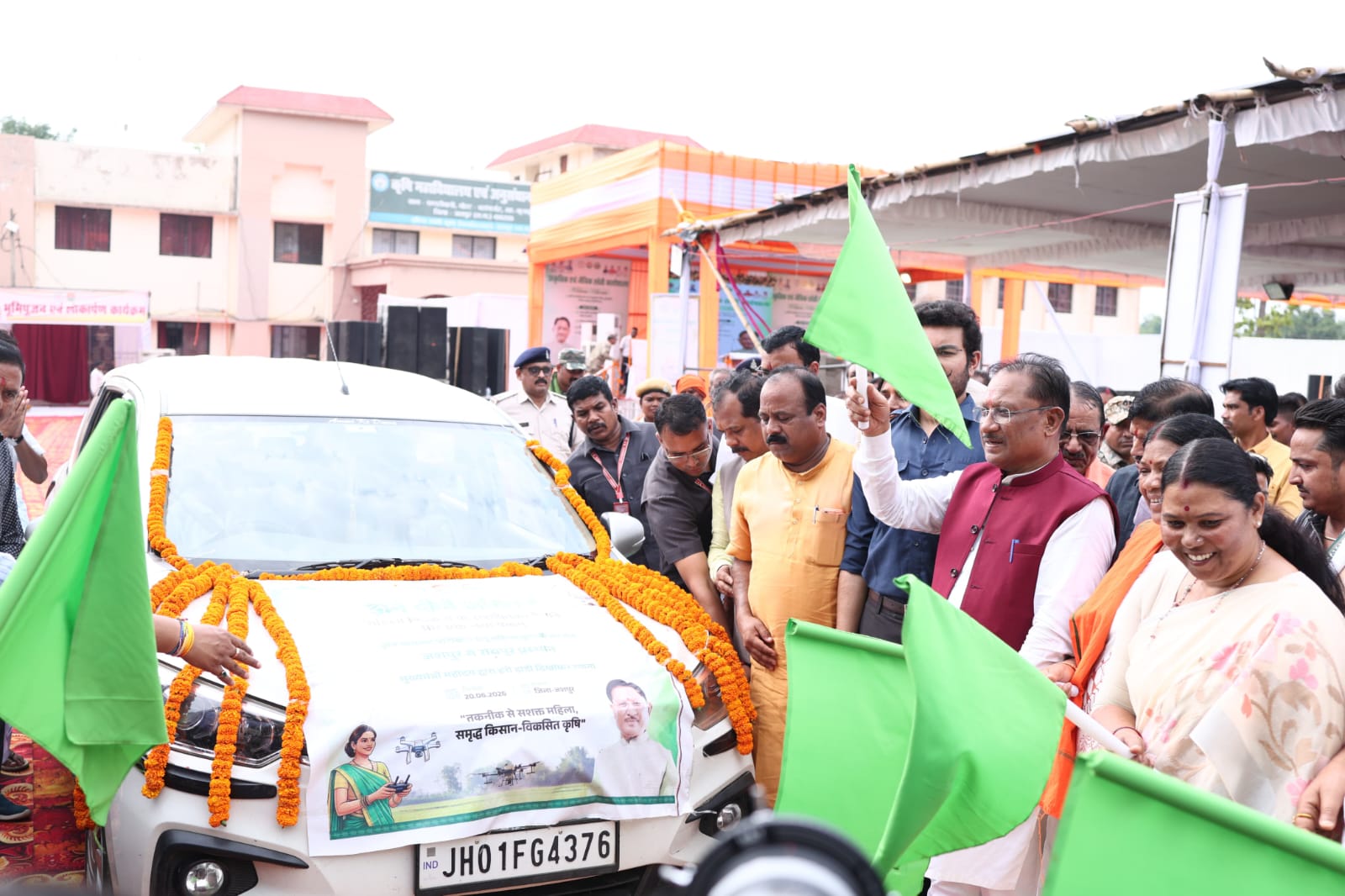 ड्रोन दीदी अभियान से कृषि क्षेत्र में तकनीक और मातृशक्ति का होगा सशक्त संगम : मुख्यमंत्री श्री  साय