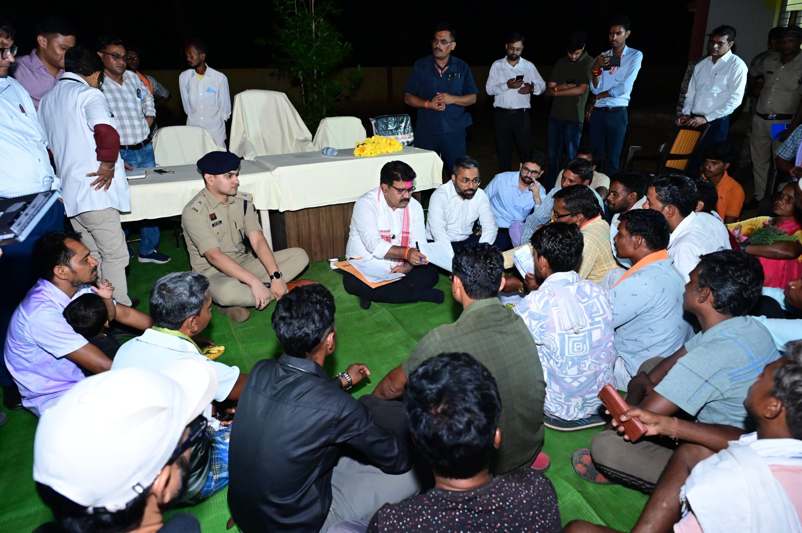 किसकोड़ो, जहां कभी लगती थी नक्सलियों की चौपाल, वहीं उप मुख्यमंत्री श्री शर्मा ने लगाई जनचौपाल