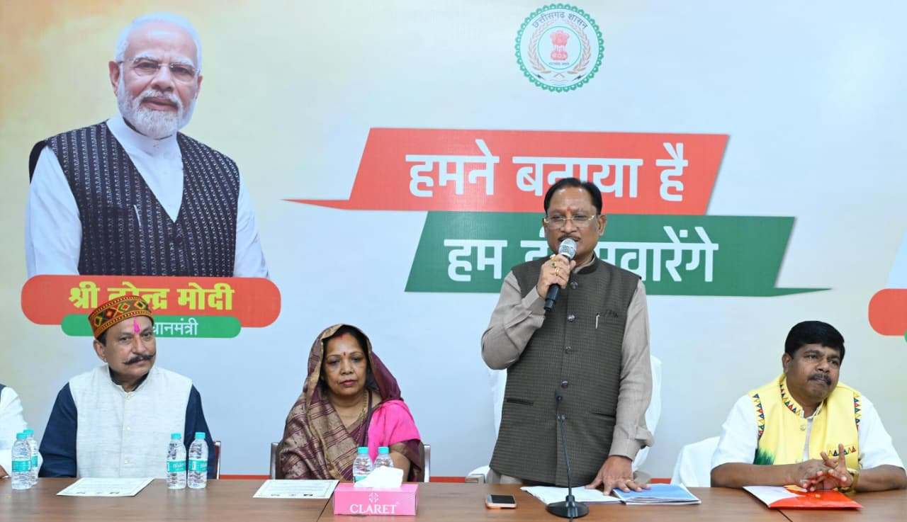 छत्तीसगढ़ में जनजातीय विकास को मिल रही अभूतपूर्व गति : मुख्यमंत्री विष्णु देव साय