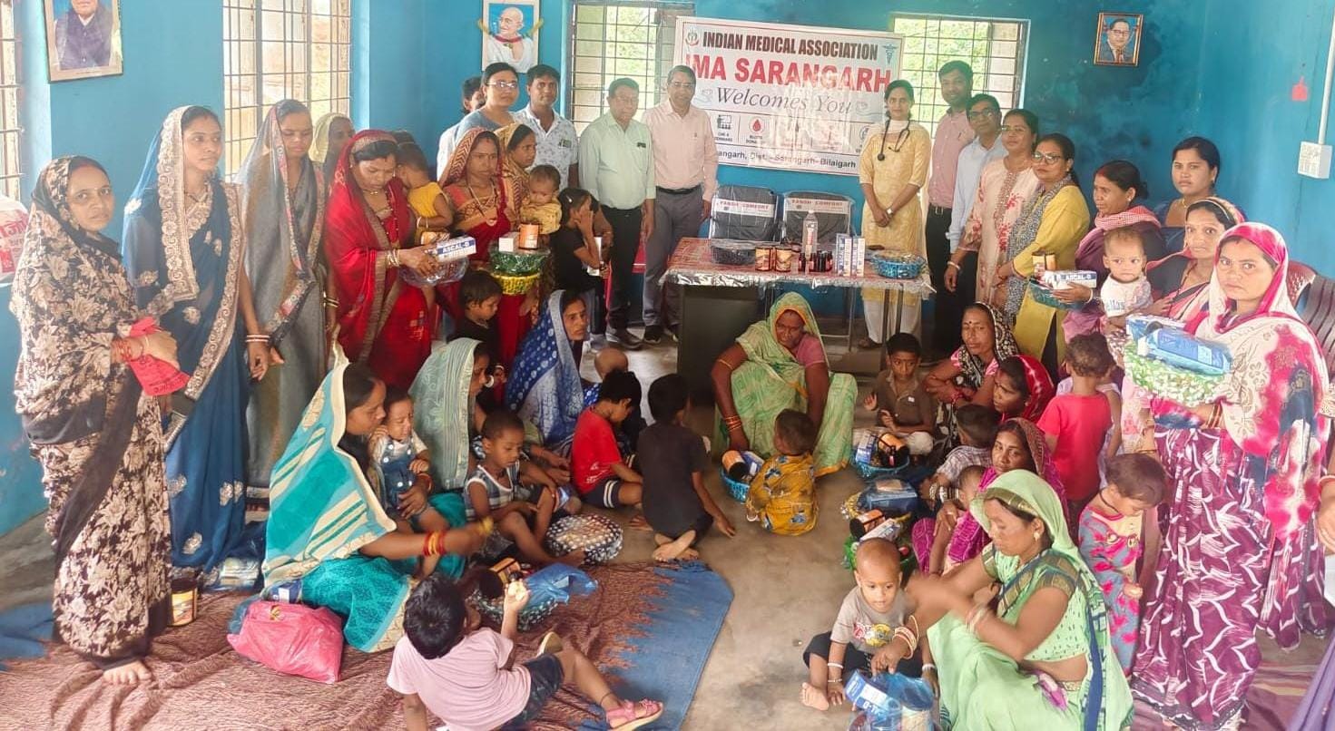 ​कुपोषण के खिलाफ – आईएमए और प्रशासन की जुगलबंदी से संवर रहा 30 बच्चों का बचपन