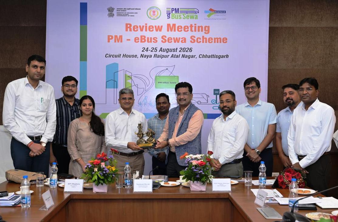रायपुर, बिलासपुर, दुर्ग और कोरबा में चलेंगी ई-बसों से बदलेगी शहरों की पब्लिक ट्रांसपोर्ट की तस्वीर