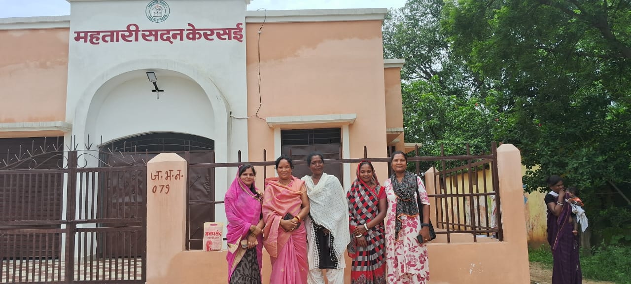 केरसई में निर्मित महतारी सदन बना महिला सशक्तिकरण और सामुदायिक सहभागिता का केंद्र