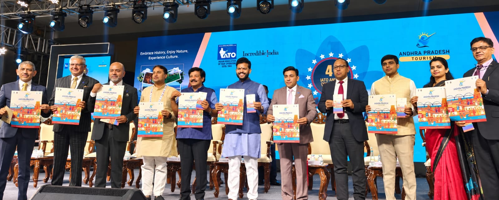 विशाखापट्टनम में आयोजित 41वें IATO Annual Convention में प्रदेश की प्राकृतिक, सांस्कृतिक और ऐतिहासिक पर्यटन संभावनाओं का हुआ प्रभावी प्रदर्शन