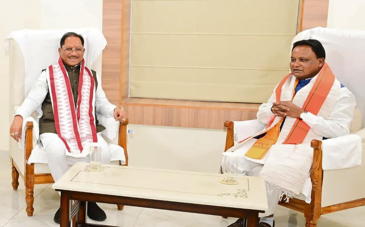 छत्तीसगढ़-ओडिशा के आपसी सहयोग, विकास और जनकल्याण से जुड़े विभिन्न विषयों पर हुई चर्चा