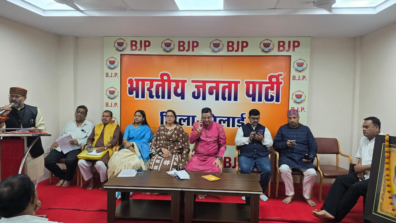 30 अक्टूबर की आमसभा एवं पदयात्रा के लिए भाजपा भिलाई ने कसी कमर, हर बूथ से जुटेंगे कार्यकर्ता और आमजन
